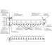 Балансировочный коллектор BM-150-7D (до 150 кВт, подкл. котла G 1½″, 6 контуров G 1″ + 1 боковой контур G 1½″)